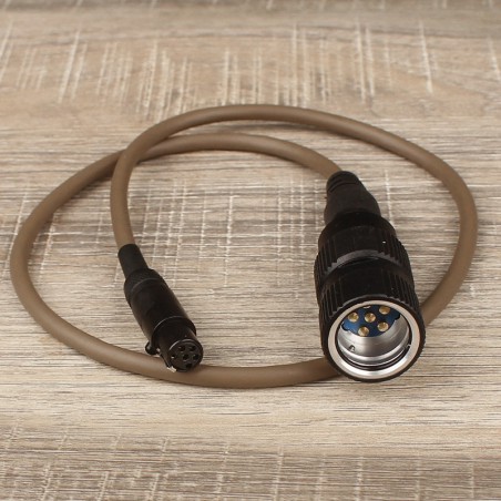 dual cable connector cable TAN