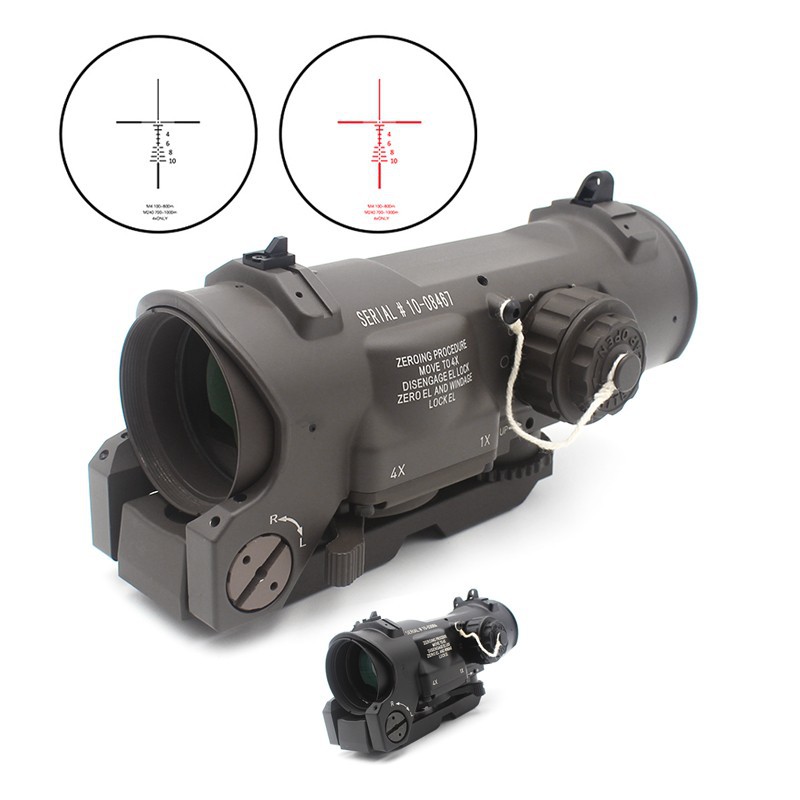 Best DR Elcan perfect replica Gen3 1-4X scope Mil spec Ver. for 