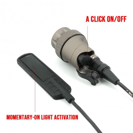 Surefire Scout Light Waterproof Switch Assembly - DS07