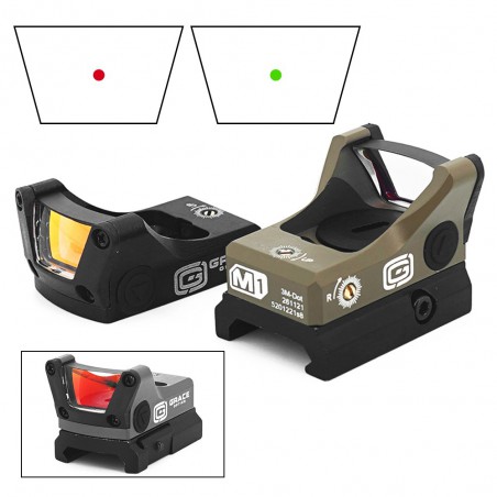 Grace M1 Open 3moa Green or Red Dots Sight Replica