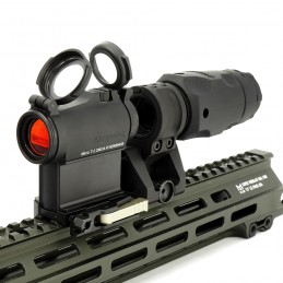 EVOLUTIONGEAR AIMPOINT 3XMAG-1 3X Magnifier&leap qd mount&T2Red dot sight&LRP Mount 1.93" Combo