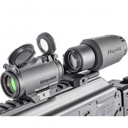 Aimpoint T2 Red Dot + 3X-C Magnifier + Arisaka Low Micro Mount Combo